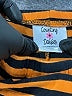 Counting Daisies Stripes Yellow Casual Pants Size 8 - photo 3