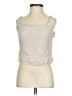 Pull&Bear 100% Modacrylic Silver Tan Sleeveless Blouse Size XS - photo 1