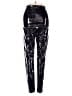 Commando Control Graphic Black Active Pants Size S - photo 2