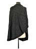 AB Studio 100% Polyester Gray Poncho Size M - photo 2