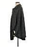 AB Studio 100% Polyester Gray Poncho Size M - photo 5