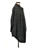 AB Studio 100% Polyester Gray Poncho Size M - photo 4