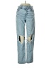 American Eagle Outfitters Hearts Blue Jeans Size 00 regular - photo 1