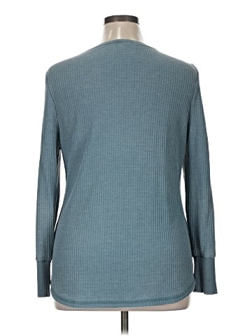 Seven7 Long Sleeve Henley (view 2)