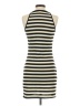 Shein Stripes Black Casual Dress Size 4 - photo 2