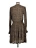 MICHAEL Michael Kors Animal Print Brown Casual Dress Size L (petite) - photo 2