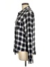 Paige Plaid Gray Long Sleeve Button-Down Shirt Size M - photo 5