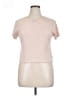 Only Pink Short Sleeve Turtleneck Size XL - photo 1