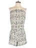 Joie 100% Silk Print Ivory Romper Size XS - photo 1
