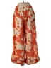 Thakoon 100% Recycled Polyester Tie-dye Orange Casual Pants Size 2 - photo 2
