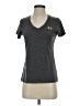 Under Armour 100% Polyester Gray Active T-Shirt Size XS - photo 1