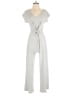 Caution to the Wind Metallic Gray Jumpsuit Size P (petite) - photo 1