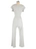 Caution to the Wind Metallic Gray Jumpsuit Size P (petite) - photo 2