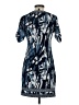 BCBGMAXAZRIA Graphic Blue Casual Dress Size XS - photo 2