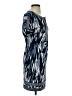 BCBGMAXAZRIA Graphic Blue Casual Dress Size XS - photo 4