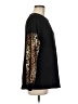Grace & Emma Animal Print Black Pullover Sweater Size M - photo 4