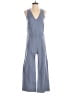 Drew Stripes Blue Jumpsuit Size S - photo 1