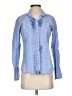 J.Crew 100% Cotton Blue Long Sleeve Blouse Size 0 - photo 1