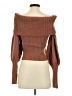 By Anthropologie Brown Pullover Sweater Size XXS - photo 2