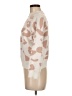 O. Vianca Animal Print Ivory Pullover Sweater Size M - photo 5