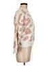 O. Vianca Animal Print Ivory Pullover Sweater Size M - photo 4