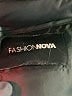 Fashion Nova 100% Polyester Solid Black Snow Jacket Size M - photo 6