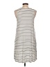 ABound Stripes Ivory Casual Dress Size L - photo 2