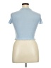 Shein Blue Short Sleeve Turtleneck Size XL - photo 2