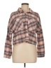 Assorted Brands Plaid Brown Long Sleeve Blouse Size M - photo 1