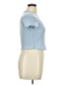 Shein Blue Short Sleeve Turtleneck Size XL - photo 4