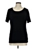 Hillard & Hanson Black Short Sleeve Top Size M - photo 1
