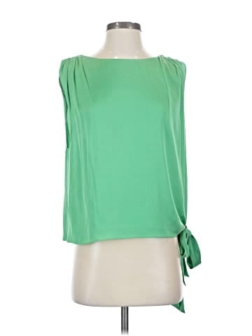 Alice + Olivia Sleeveless Silk Top (view 1)