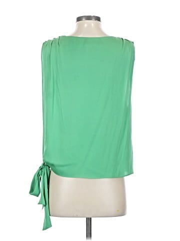 Alice + Olivia Sleeveless Silk Top (view 2)