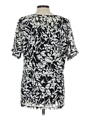 Christopher & Banks Short Sleeve Blouse (view 2)
