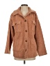 Billabong 100% Polyester Brown Faux Fur Jacket Size S - photo 1