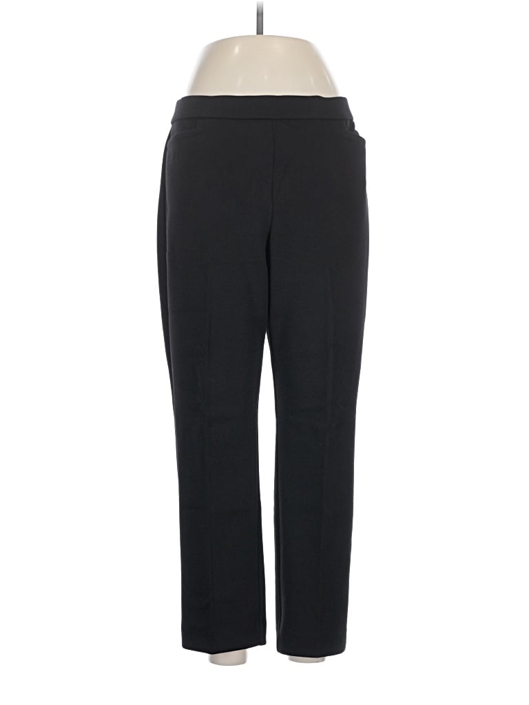 Pre-owned Susan Graver Dress Pants In Black