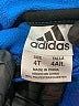 Adidas 100% Polyester Blue Zip Up Hoodie Size 4T - photo 3