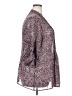 Apt. 9 100% Polyester Animal Print Purple 3/4 Sleeve Blouse Size 2X - photo 4