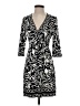 BCBGMAXAZRIA Print Black Casual Dress Size XS - photo 1
