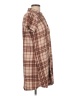 No Comment Plaid Brown Casual Dress Size L - photo 4