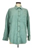 Unbranded 100% Polyester Teal Long Sleeve Blouse Size M - photo 1