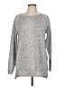 Stella & Dot Animal Print Silver Pullover Sweater Size M - photo 1