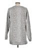 Stella & Dot Animal Print Silver Pullover Sweater Size M - photo 2