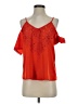 Love on a Hanger 100% Polyester Orange Tank Top Size S - photo 1