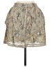 Let Me Be Paisley Tan Casual Skirt Size 6 - photo 2