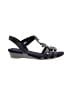 M&S Black Blue Wedges Size UK 8 / US 10 - photo 1