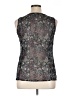 Mossimo Supply Co. 100% Polyester Black Sleeveless Blouse Size XL - photo 2