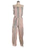 Drew Stripes Pink Jumpsuit Size L - photo 1
