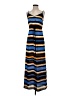 MICHAEL Michael Kors 100% Polyester Stripes Blue Casual Dress Size XS - photo 1