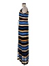 MICHAEL Michael Kors 100% Polyester Stripes Blue Casual Dress Size XS - photo 5